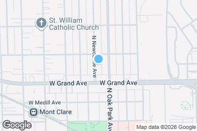 Map image of the property - 2437 N Newcastle Ave