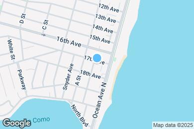 Map image of the property - 107 17th Ave