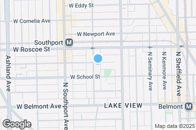 Map image of the property - 3323 N Lakewood Ave