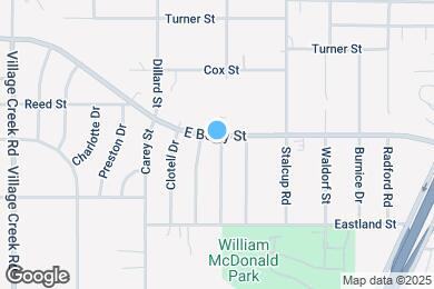 Map image of the property - 5248 E Berry St