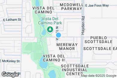 Map image of the property - 7801 E Roosevelt St