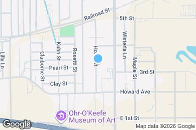 Map image of the property - 172 Hoxie St