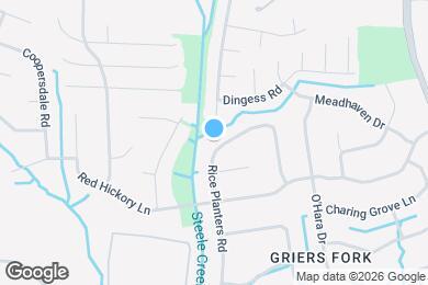 Map image of the property - 1916 Rice Planters Rd