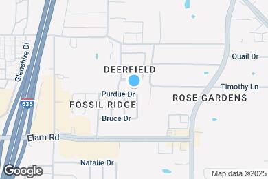 Map image of the property - 12817 Purdue Dr