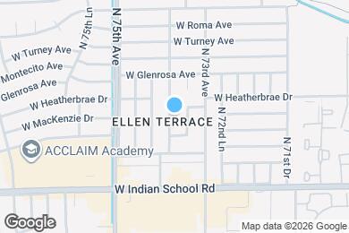 Map image of the property - 4241 N 73rd Ln