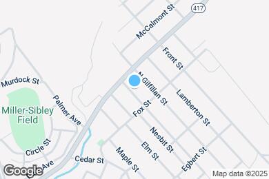 Map image of the property - 19 Parker Ave