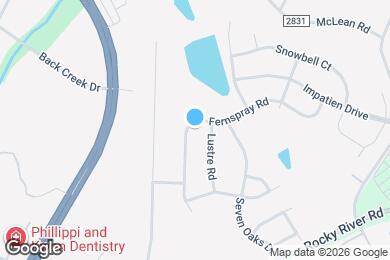 Map image of the property - 9622 Fernspray Rd