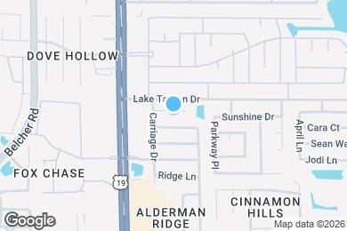 Map image of the property - 2612 Orangewood Ct