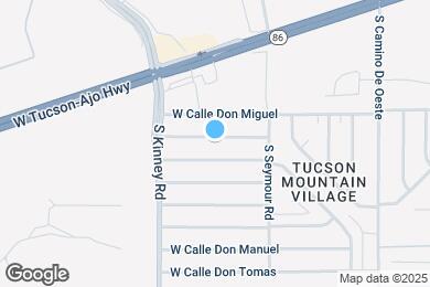Map image of the property - 4901 W Calle Don Alfonso