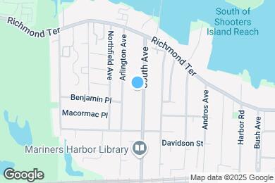 Map image of the property - 94 South Ave
