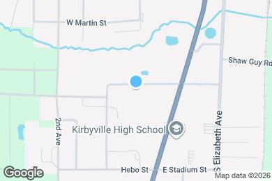 Map image of the property - 307 W Lester Hawthorne St