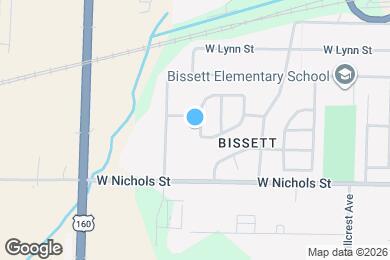 Map image of the property - 1119 N O'Hara Ave