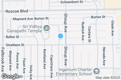 Map image of the property - 22416 Baltar St