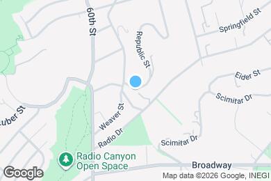 Map image of the property - 1503 Republic St