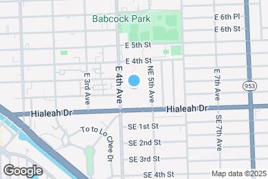 Map image of the property - The Upland at Hialeah