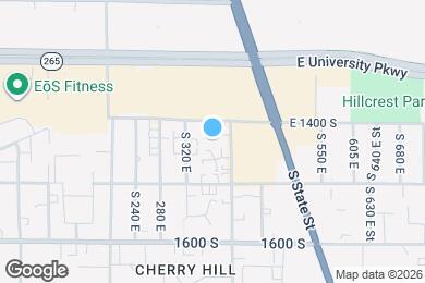 Map image of the property - 370 E 1420 S