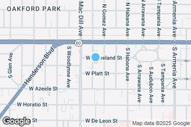 Map image of the property - 3002 W Cleveland St
