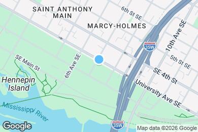 Map image of the property - 700 University Ave SE