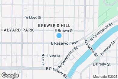 Map image of the property - 234 E Reservoir Ave