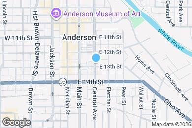 Map image of the property - 202 E 13th St