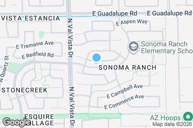 Map image of the property - 1671 E Redfield Rd