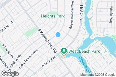 Map image of the property - 4918 W Beach Comber Way