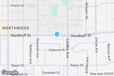 Map image of the property - 18140 Nordhoff St