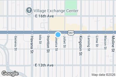 Map image of the property - 1470 Jamaica St