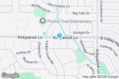 Map image of the property - 5421 Carriage Ct