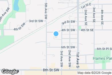 Map image of the property - 304 4th St SW