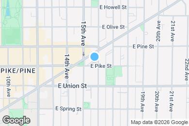 Map image of the property - 1516 E Pike St