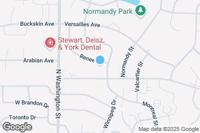 Map image of the property - 3720 Renee Dr
