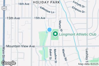 Map image of the property - 1347 Baker St