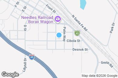 Map image of the property - 316 Cibola St