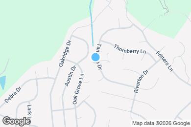 Map image of the property - 40 Tanterra Dr