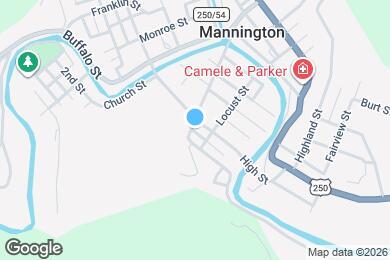 Map image of the property - 303 1/2 Clarksburg St