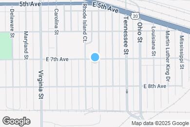 Map image of the property - 708 Vermont St