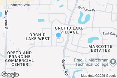 Map image of the property - 8022 Idle Briar Ln
