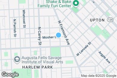 Map image of the property - 916 N Arlington Ave