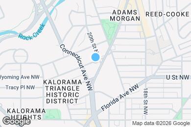 Map image of the property - 2012 Wyoming Ave NW