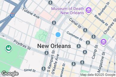 Map image of the property - 310 S Rampart St