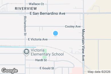 Map image of the property - 1842 E Victoria Ave