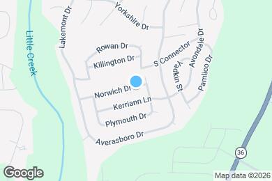 Map image of the property - 49 Norwich Dr