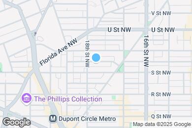 Map image of the property - 1750 Swann St NW