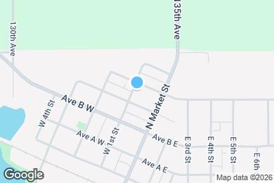 Map image of the property - 404 W 1st St