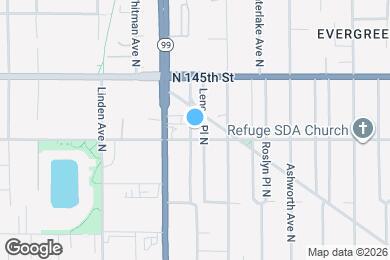 Map image of the property - 14308 Midvale Ave N