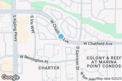 Map image of the property - 9600 W Chatfield Ave