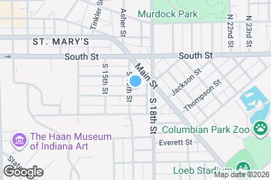 Map image of the property - 1606 Grove St