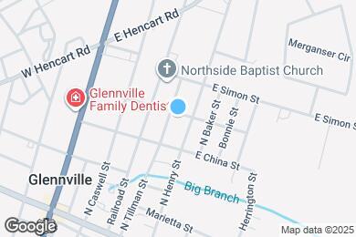 Map image of the property - 301 E Cedar St