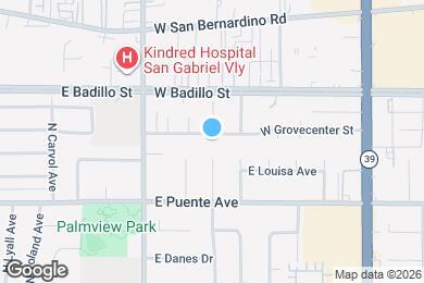 Map image of the property - 1166 W Grovecenter St